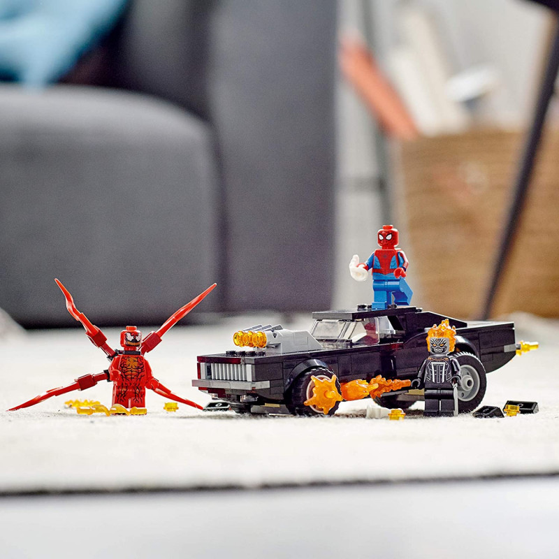 LEGO MARVEL SPIDER-MAN Y EL MOTORISTA FANTASMA VS CARNAGE 212 PCS