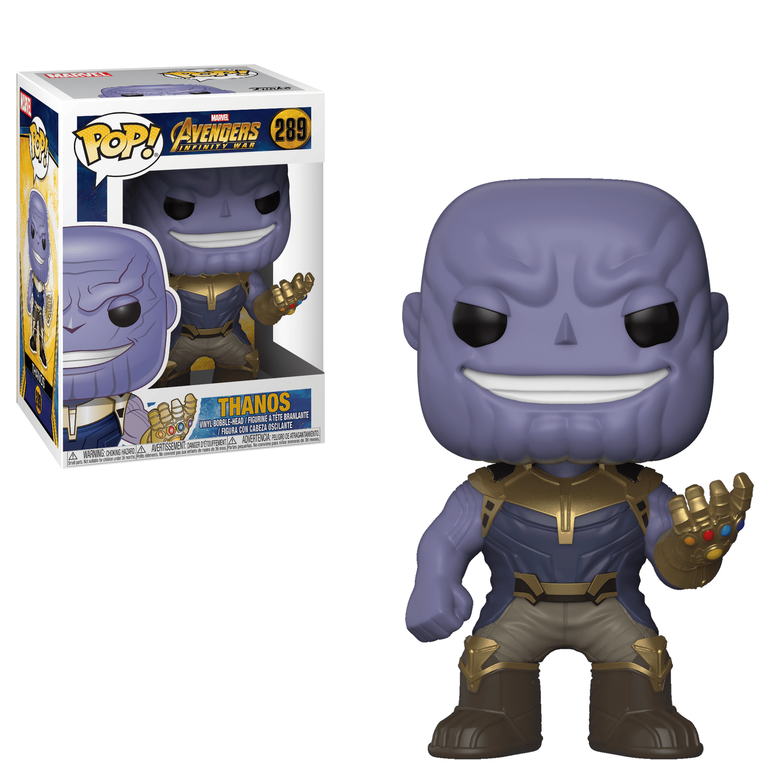 03B18851-B903-6670-0324-60E0398607CC.png Funko Pop Avengers Infinity Wars - Thanos 289 *rare* - Image 1