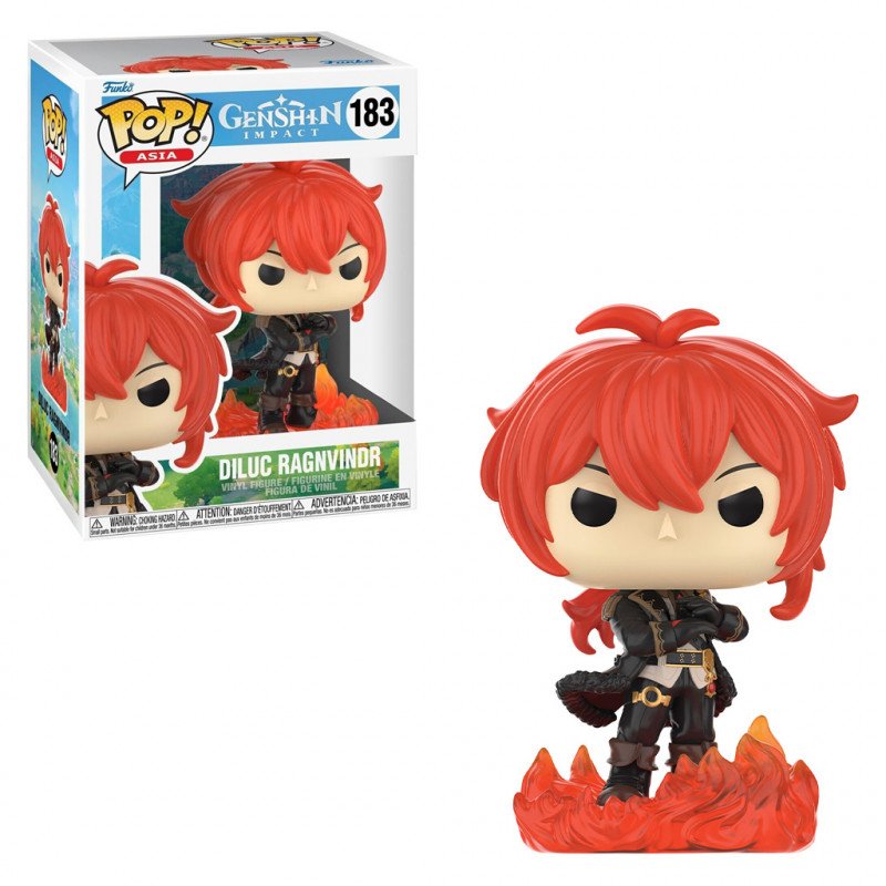 056F62CA-51DA-69E5-3551-3DEC2D58490F.jpg Funko Pop Asia Genshin Impact - Diluc Ragnvindr 183 - Image 1