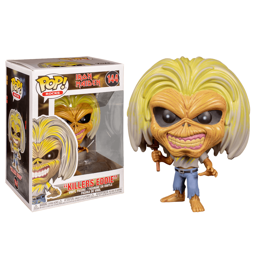 18615761-F13D-B43F-D078-EAADA4EB00D1.png Funko Pop Rocks Iron Maiden Killers Eddie 144 - Image 1