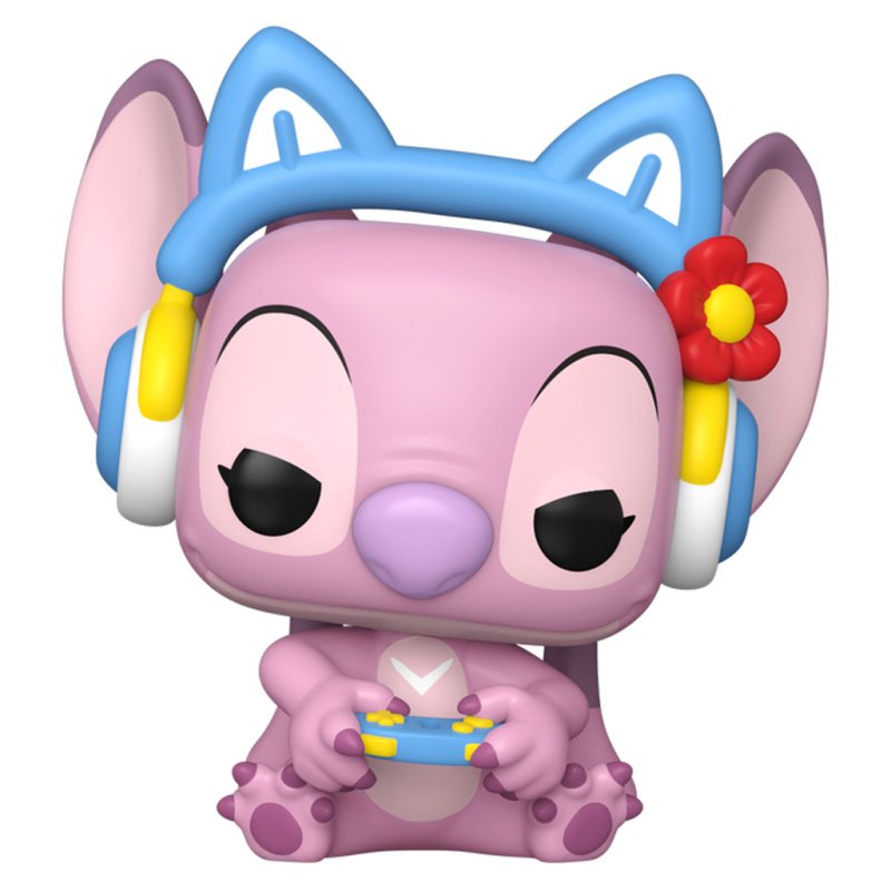 1C2B39F3-8304-776C-B7A9-60DA488C1306.jpg Funko Pop Disney Lilo & Stitch - Gamer Angel 1483 *special Edition* - Image 1