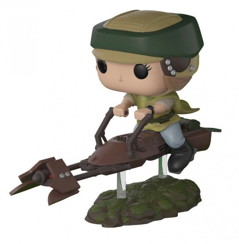 22A4A7E6-8060-E6B3-8E32-4A05B4741DE3.jpg Funko Pop Starwars Deluxe - Princess Leia W/ Speeder Bike 228 - Image 1