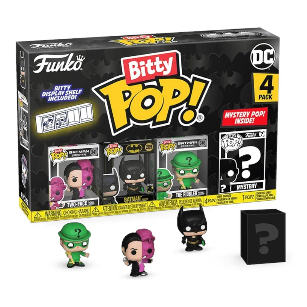 22c75c42-6839-4e44-9ea0-ff6e68e3 Funko Bitty Pop - Batman 80Th Two-Face 4Pack - Imagen 1