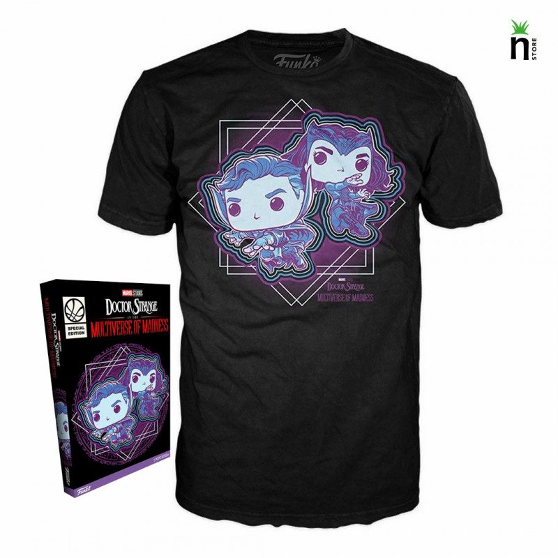 24094A7D-797E-5DB5-7A4E-BD61427750F6.jpg Funko Tees Marvel Doctor Stange - Multiverse Of Madness - Image 1