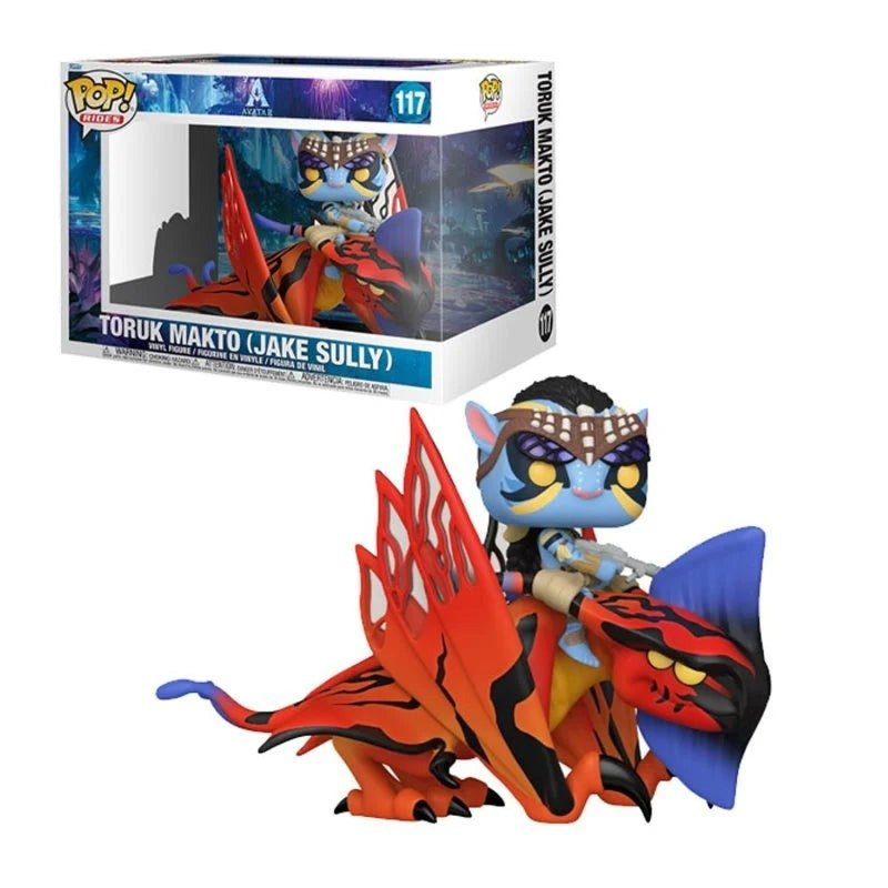 28D68A77-8F75-6903-AE30-5AA79B5B6F4F.jpeg Funko Pop Avatar Movie *rides* Toruk Makto Jake Sully 117 - Image 1
