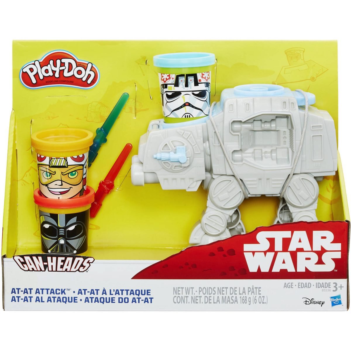 299A9725-2D4E-2124-A806-B7CB15C74FD2.jpeg Play-doh Star Wars At-at Attack - Image 1