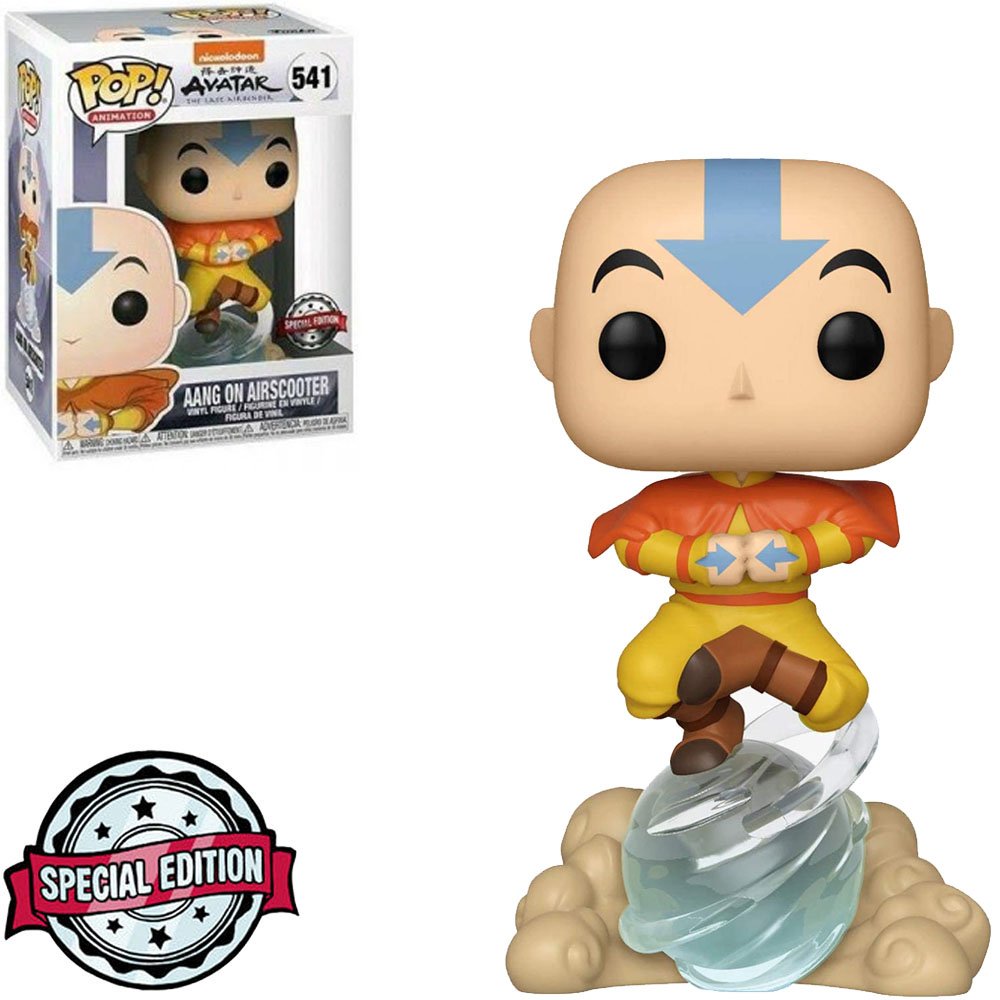 2B285DB0-6418-7C5C-3A9C-5E060029DB7A.jpg Funko Pop Avatar Aang On Airscooter 541 *special Edition* - Image 1