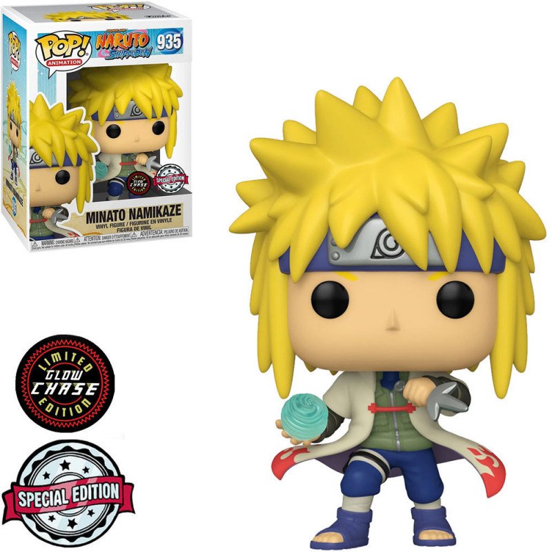 2FF5C549-408F-BCE5-00F7-AF01B2E82819.jpg Funko Pop Chase Naruto Minato Namikaze 935 *limited Edition Glows In The Dark* - Image 1