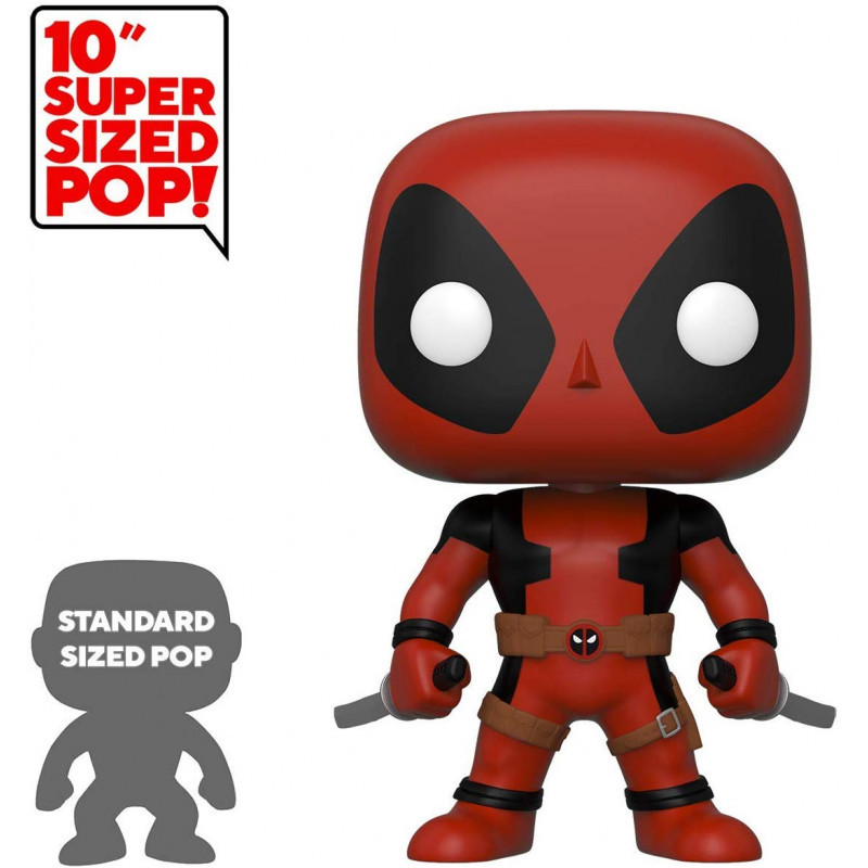 3099BAF9-39A8-B9B0-9238-743C700432CE.jpg Funko Pop Marvel Deadpool (super Sized 10") Deadpool 543 - Image 1