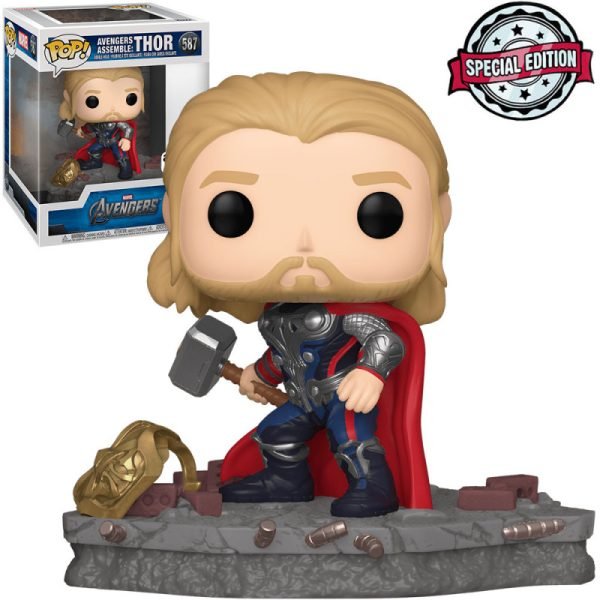 Funko Pop Marvel Avengers Thor *deluxe/special Edition* 587