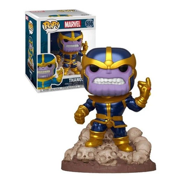 335201DE-A488-E111-6798-CF6D75F5371F.jpg Funko Pop! Marvel Heroes: Thanos Snap 6" Deluxe - Image 1