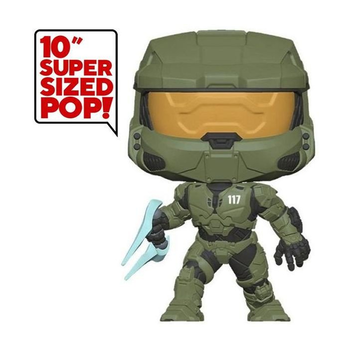 369EE8E0-9A3D-7B87-678B-BC61350458FF.jpg Funko Pop Halo 19 Master Chief *special Edition* - Image 1