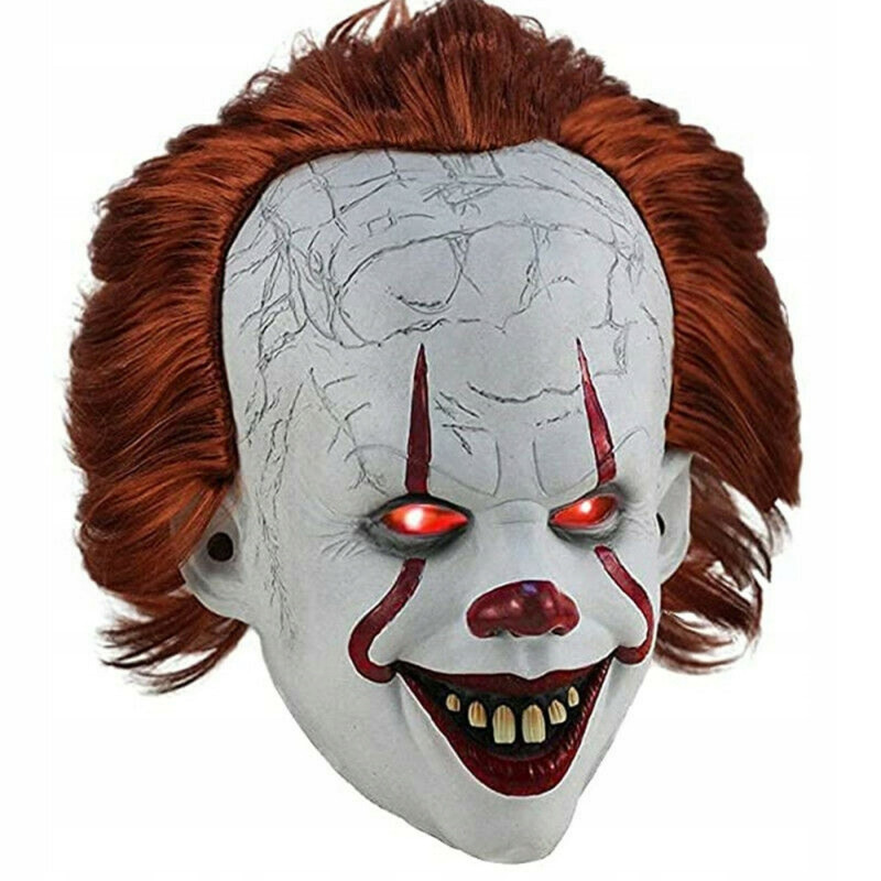 3B49C024-716E-53C1-EB19-D0EBCBF646EB.jpg Mascara Halloween Pennywise Látex - Imagen 1
