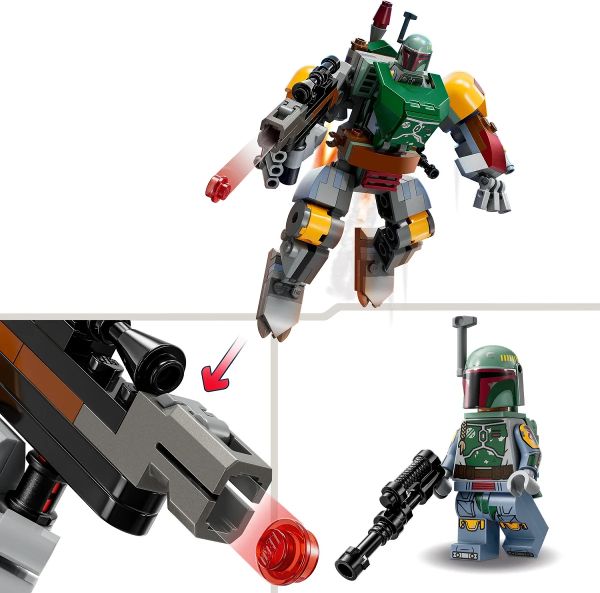 Lego Star Wars Boba Fett  Mech - Image 3