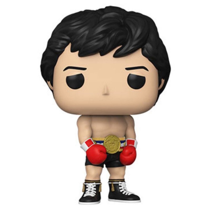 42C65CF4-F62D-60B7-366C-872647BF3228.jpg Funko Pop Movies Rocky 45th - Rocky Balboa 1180 *specialty Series* - Image 1