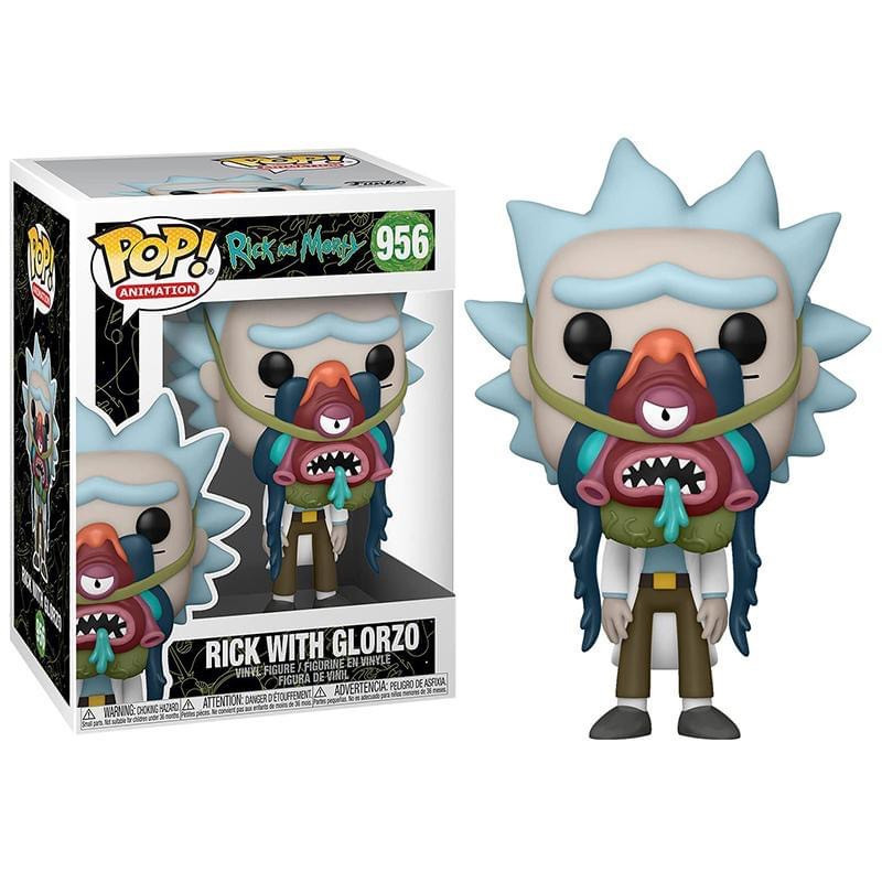 451A8DD4-A82D-9052-B22B-687153E07739.jpeg Funko Pop Rick And Morty - Rick With Glorzo 956 - Image 1