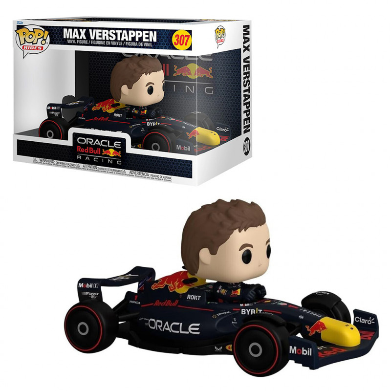 4631C9D7-7EF1-4A84-C909-21C6A775AD59.jpg Funko Pop Rides Formula 1 - Max Verstappen 307 - Imagen 1