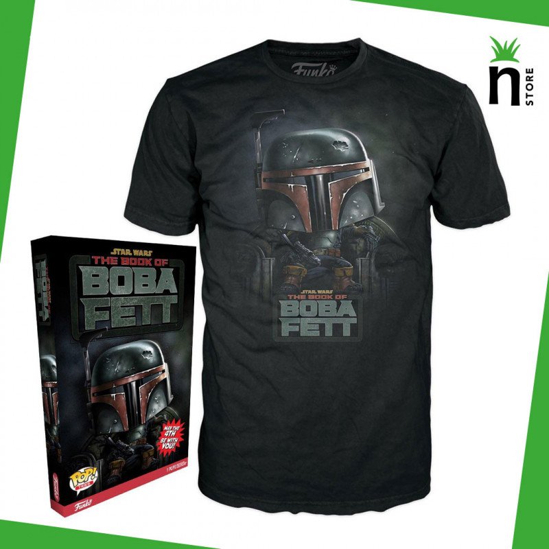 4CECEB2E-6793-7BD0-9CED-BA5D259244B4.jpg Funko Tees Star Wars The Book Of Boba Fett - Image 1