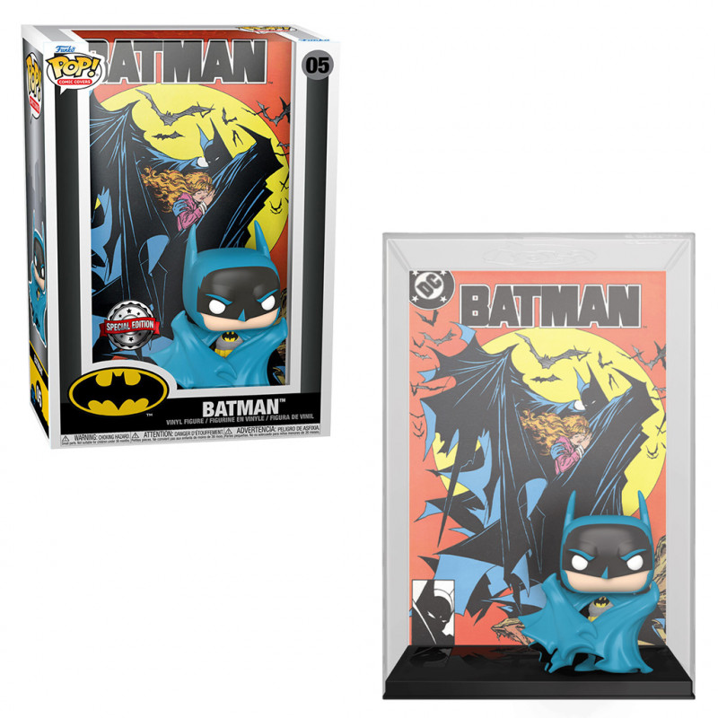 4F43BD86-5CE5-7CE6-FB59-3F2CB823BC51.jpg Funko Pop Comic Cover Dc : Batman 05 *special Edition* - Imagen 1