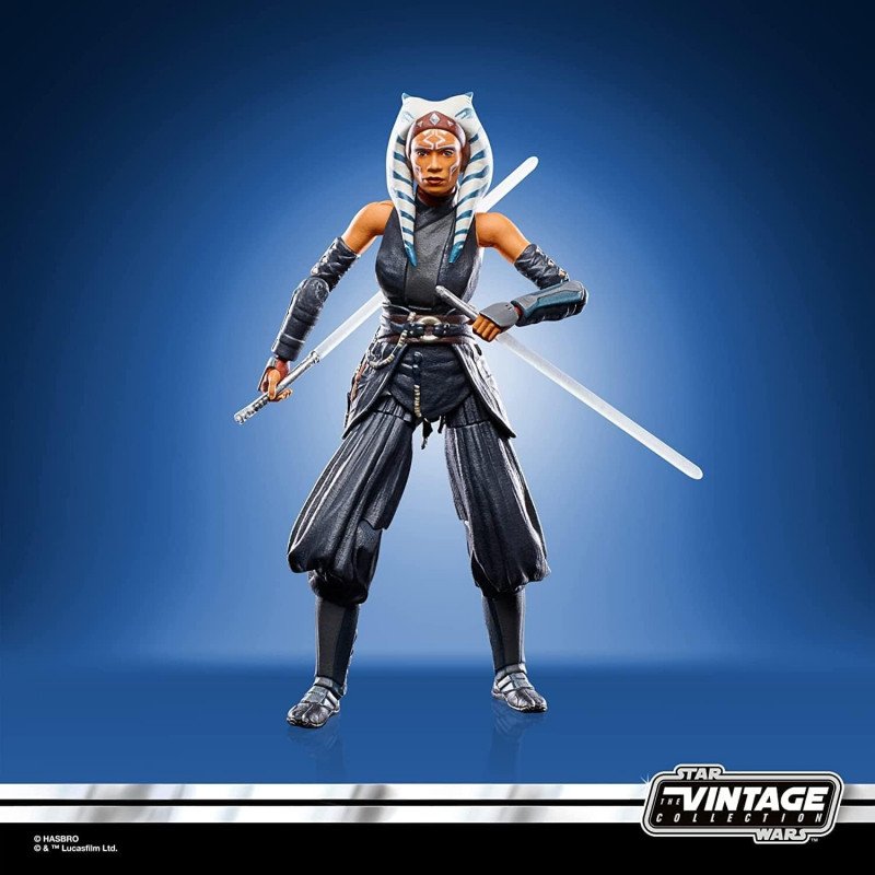 57422EFF-369A-E8D9-B02F-1E024DE30BB0.jpg Star Wars The Vintage Collection Ahsoka Tano (corvus) Toy, 3.75-inch-scale The Mandalorian - Image 1
