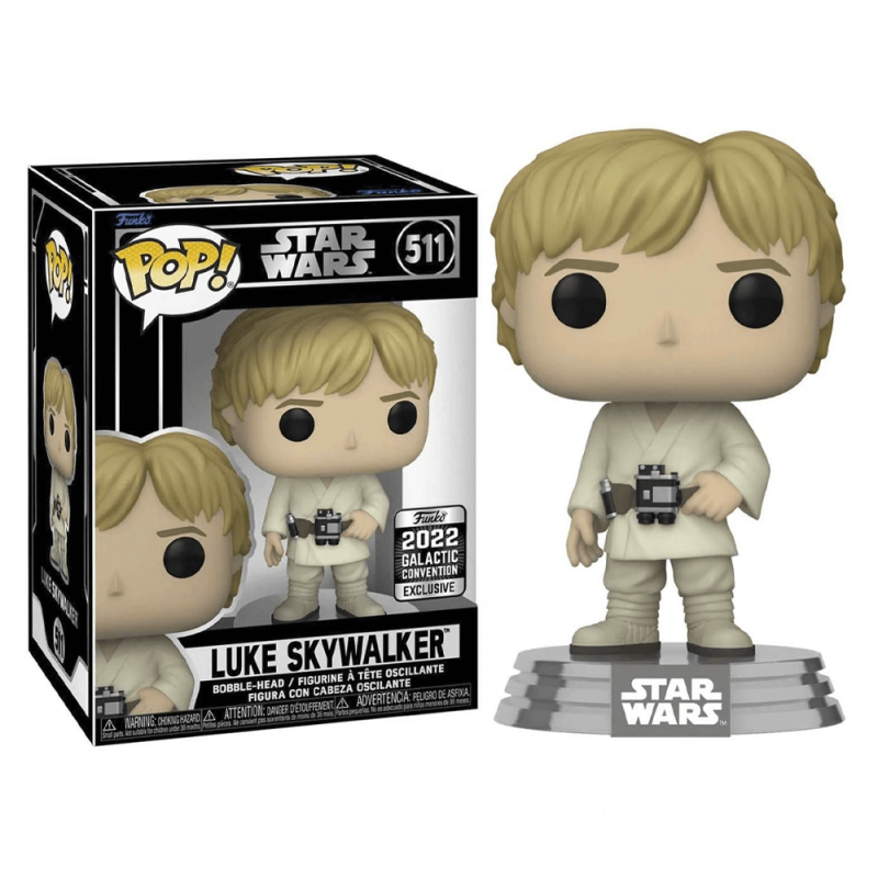 62D262E5-F952-8832-3FA6-7A5C78448056.png Funko Pop Star Wars 2022 Galactic Convention - Luke Skywalker 511 *exclusive* - Image 1