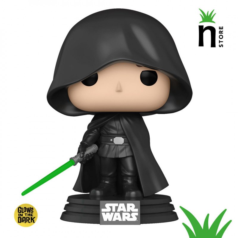 648111AE-63DD-6189-0214-6DEEF769632E.jpg Funko Pop Star Wars The Mandalorian - Luke Skywalker 501 *Special Edition* *Glows* - Image 1