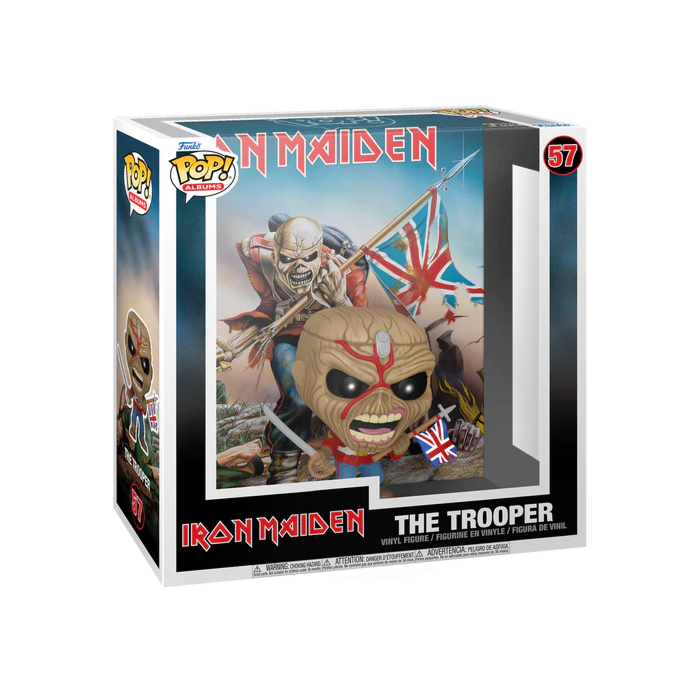 65DF0570-494E-4162-4266-95041F891563.png Funko Pop Rocks Albums Iron Maiden - The Trooper - Image 1