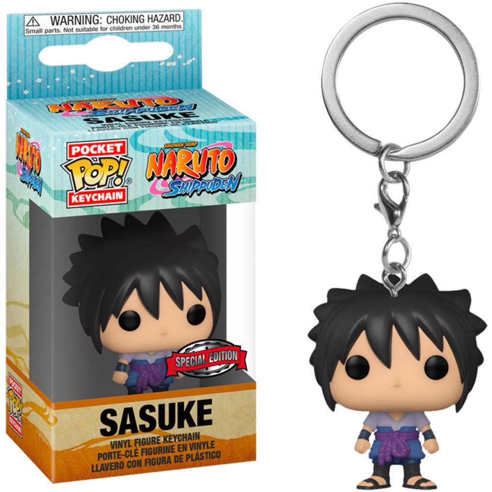 687E2970-4F57-B02D-C63A-A825B8B1F025.jpg Funko Pop Keychain Naruto Sasuke *special Edition* - Image 1