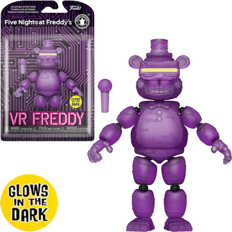 69E14F54-1B51-4440-7BD6-5840ED467CE2.png Funko Action Five Nights At Freddys - Vr Freddy *glows In The Dark* - Image 1
