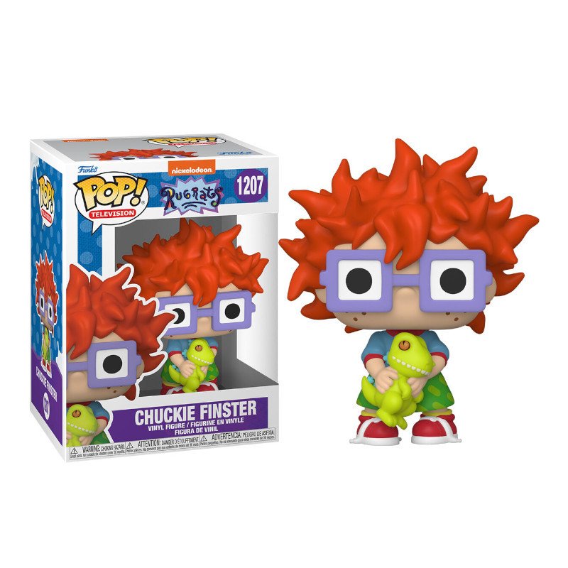 700C1D94-1E65-3123-20BE-059E7C39D33C.jpg Funko Pop Nickelodeon Rugrats - Chuckie Finster 1207 - Image 1