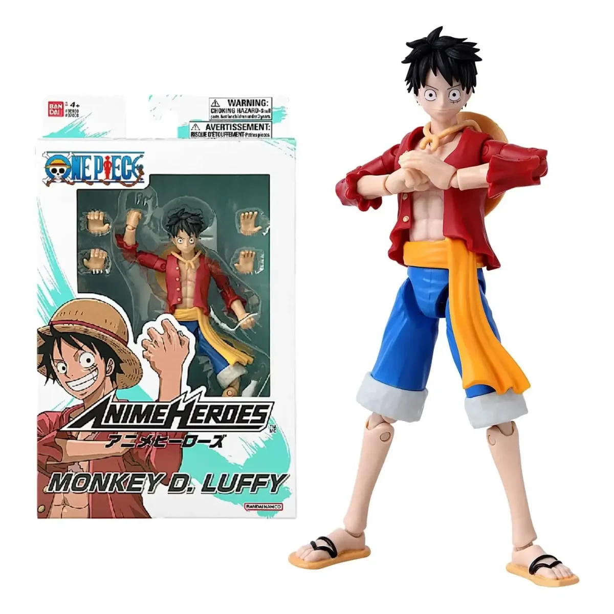 Bandai One Piece Anime Heroes  - Monkey D. Luffy Renewal - Imagen 1