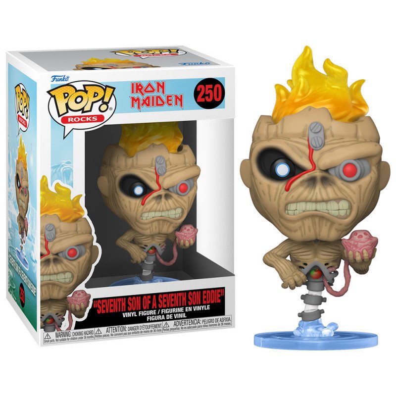 Seventh Son of a Seventh Son Eddie 250 Funko Pop Rocks Iron Maiden: Seventh Son of a Seventh Son Eddie 250