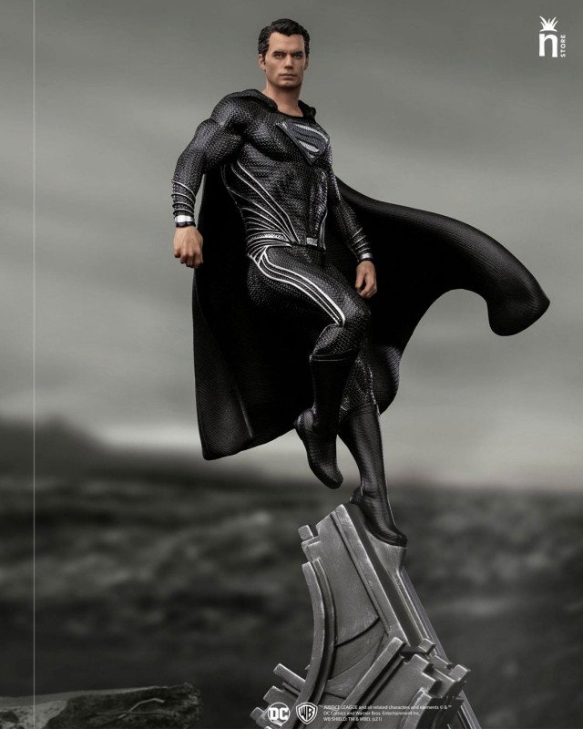 75AA8F45-0CFA-DBFA-5332-EA36D32C26C5.jpg Superman Black Suit - Zack Snyder’s Justice League Escala 1/10 By Iron Studios - Imagen 1