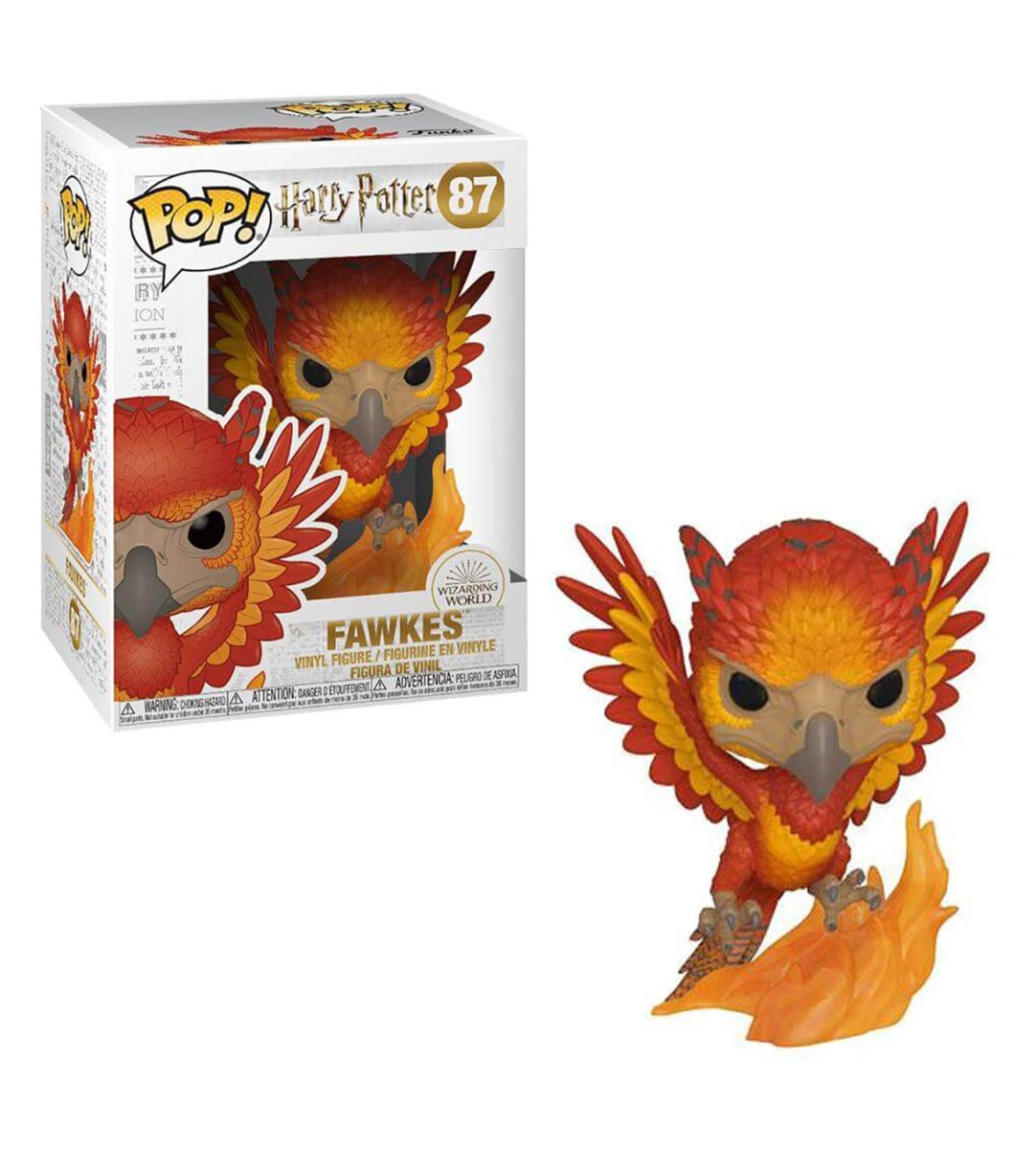 82324EFC-4FBE-DAEA-B7DC-0A6D568ED370.jpg Funko Pop Harry Potter - Fawkes 87 - Image 1