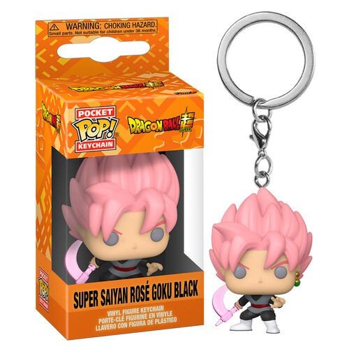 8EBBA112-334E-1D44-5B65-BD0D339492BD.jpg Funko Keychain Dbz - Super Saiyan Rose Goku Black - Image 1