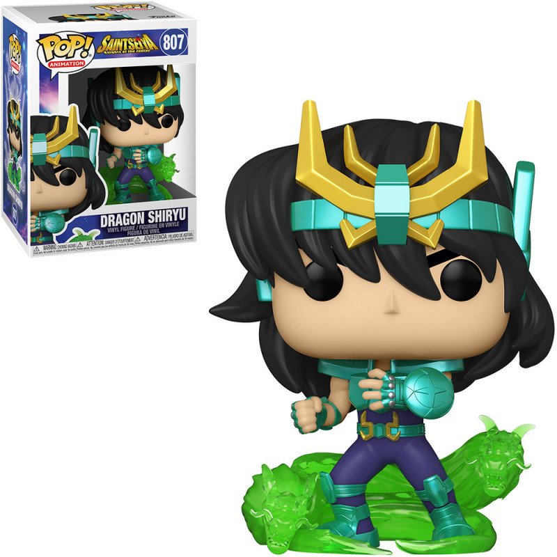 8EED3B11-63B2-58F5-F29C-A563D387BAB8.jpeg Funko Pop Saint Seiya Knights Of The Zodiac - Dragon Shiryu 807 - Image 1