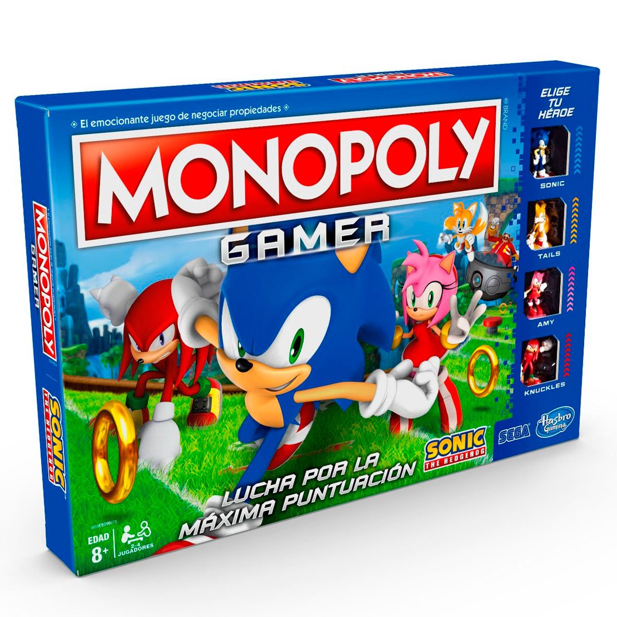 8FB74495-266E-A7C9-FEFC-283FEAC7F10E.jpg Monopoly Sonic Gamer - Hasbro - Image 1