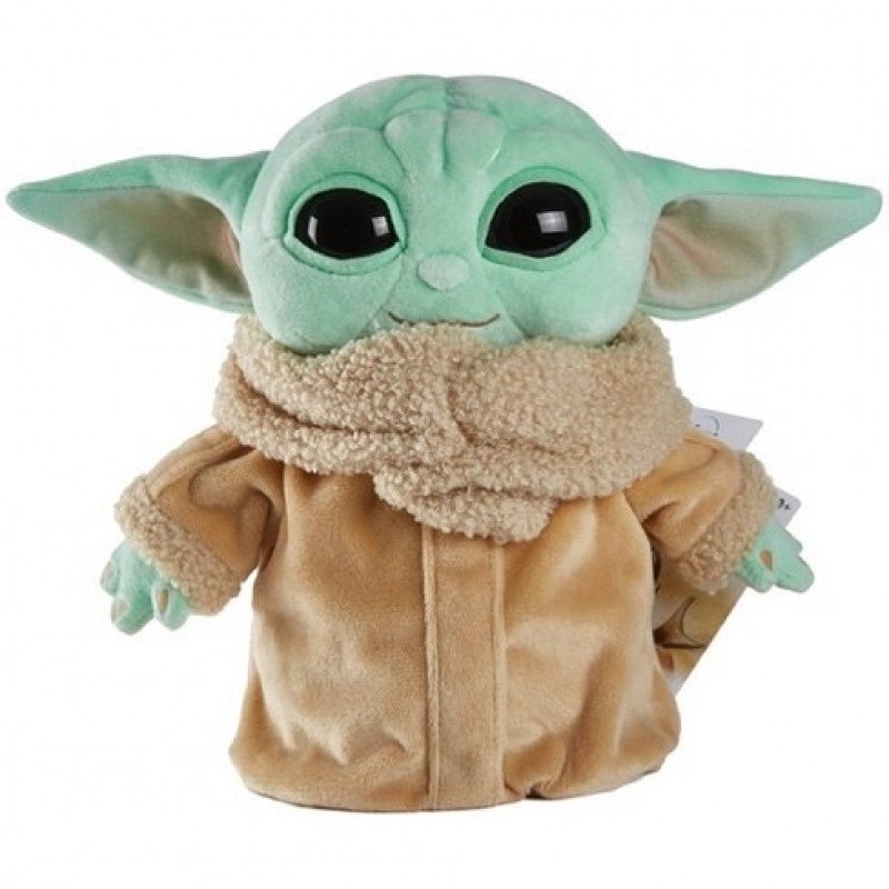 9F2A1BDD-A182-6C08-7653-FEEFFD2F44D8.jpeg Peluche Baby Yoda (grogu) 8” (20,3cm) - By Disney Store - Image 1
