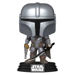 Funko Pop Star Wars The Mandalorian With Darksaber 663