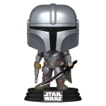 Funko Pop Star Wars The Mandalorian With Darksaber 663