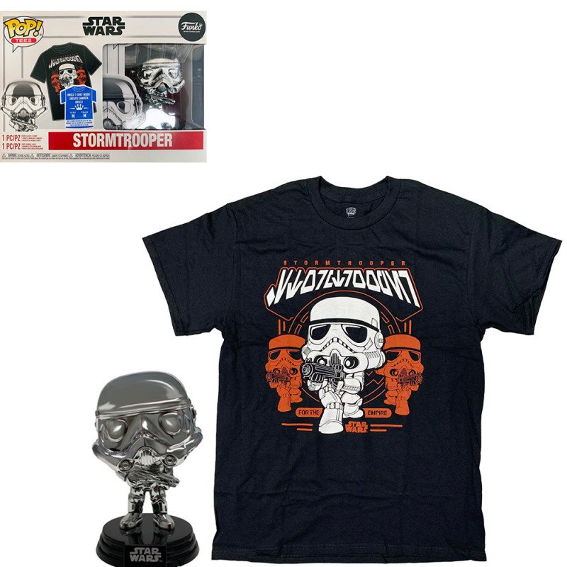 A24ADEFD-606B-F410-20D9-FD0D105CC3B5.jpg Box Funko Pop Star Wars - Stormtrooper + Camiseta Tee Bundle - Image 1