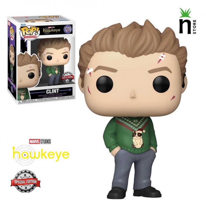 A65C3A6F-97AF-2E56-F820-7C9EE33758CE.jpg Funko Pop Marvel Hawkeye - Clint Barton 1216 *special Edition* - Image 1
