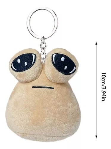 A7131CC2-0F4D-BD70-21BA-04D9C17696CB.jpeg Peluche Llavero Pou Triste K55912 - Image 1