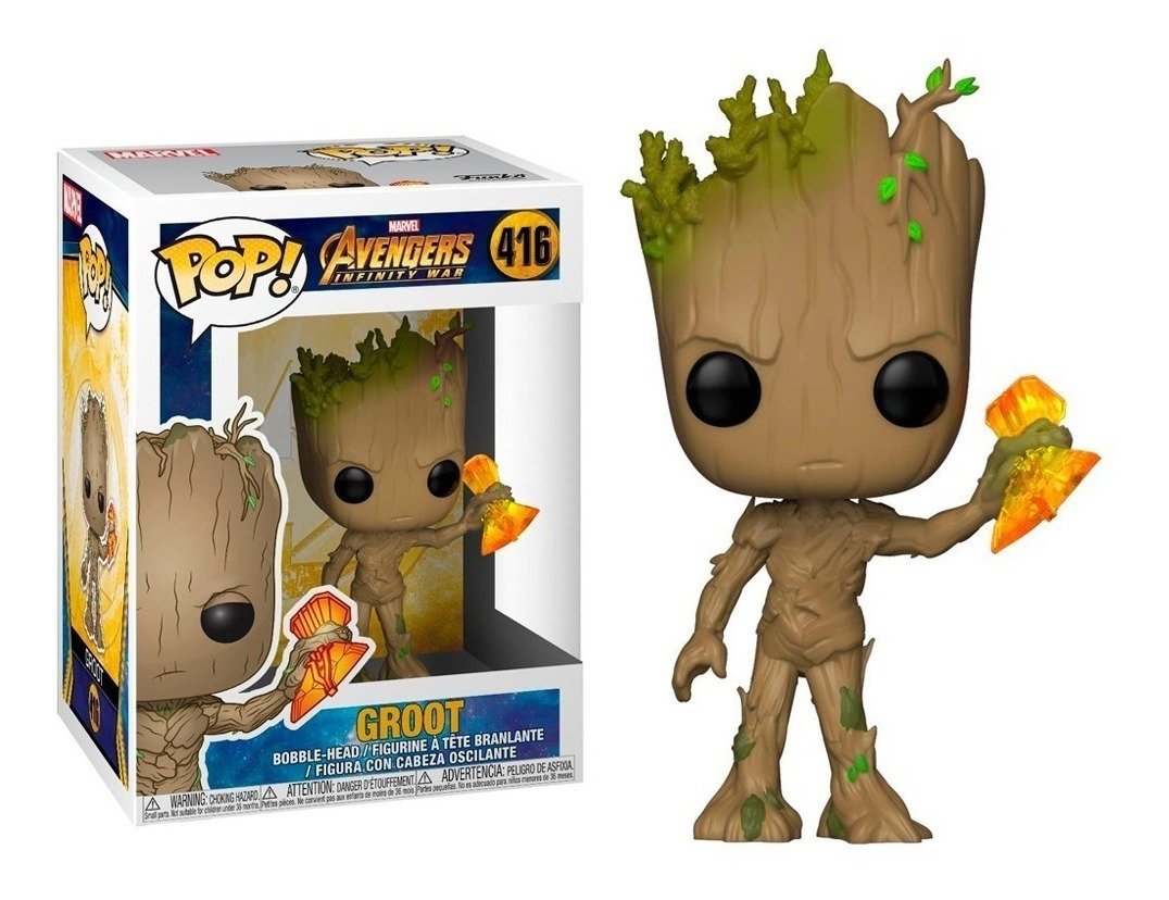 ADDFA645-0828-6C0F-73E6-0C547CC0BB02.jpg Funko POP Marvel Avengers infinity war – Groot 416 - Image 1