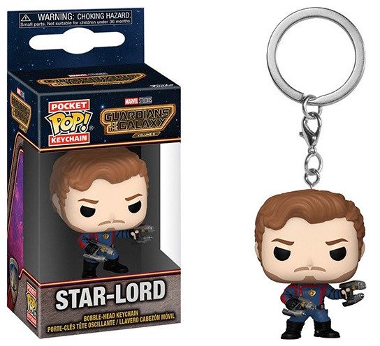 B0403384-8618-D61B-3EDD-32C911FA531E.jpeg Funko Keychain Guardians Of The Galaxy - Star-lord - Image 1