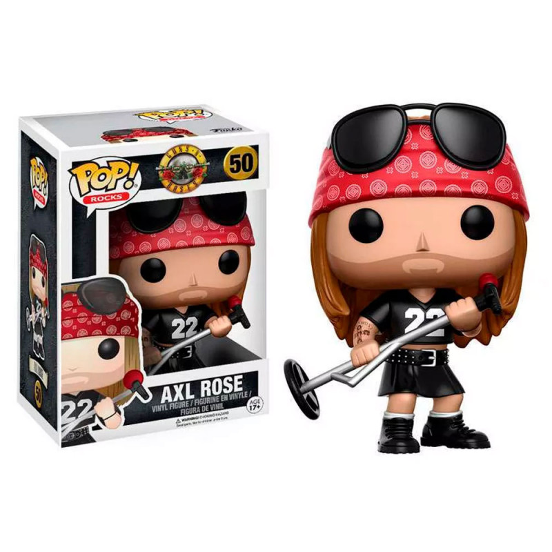 B27346FD-5362-F7DB-E38B-5C67E5BBB4BF.jpg Funko Pop Rocks Guns Roses - Axl Rose 50 - Image 1