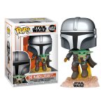 Funko Pop The Mandalorian - The Mandalorian With The Child 402