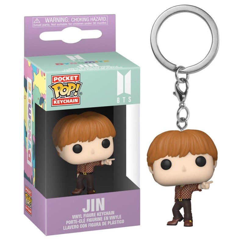 BCFB7366-03E0-29FE-8D52-4B7CFA7433F9.jpeg Funko Pop Keychain Bts-jin - Image 1