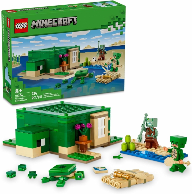 BD9287F0-E4F0-E967-FE34-2F4C2C4EC6B4.jpg Lego Minecraft La Casa Tortuga De La Playa - Image 1