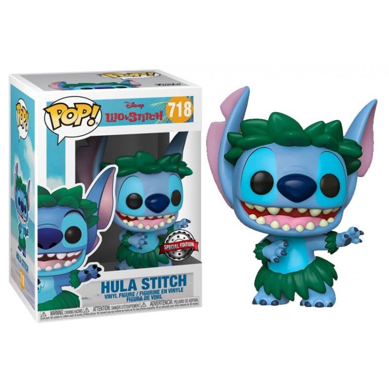 C253D3DF-501D-AD5A-6A67-C7BC3E9C90EB.jpg Funko Pop Lilo Stitch Hula Stitch 718 - Image 1